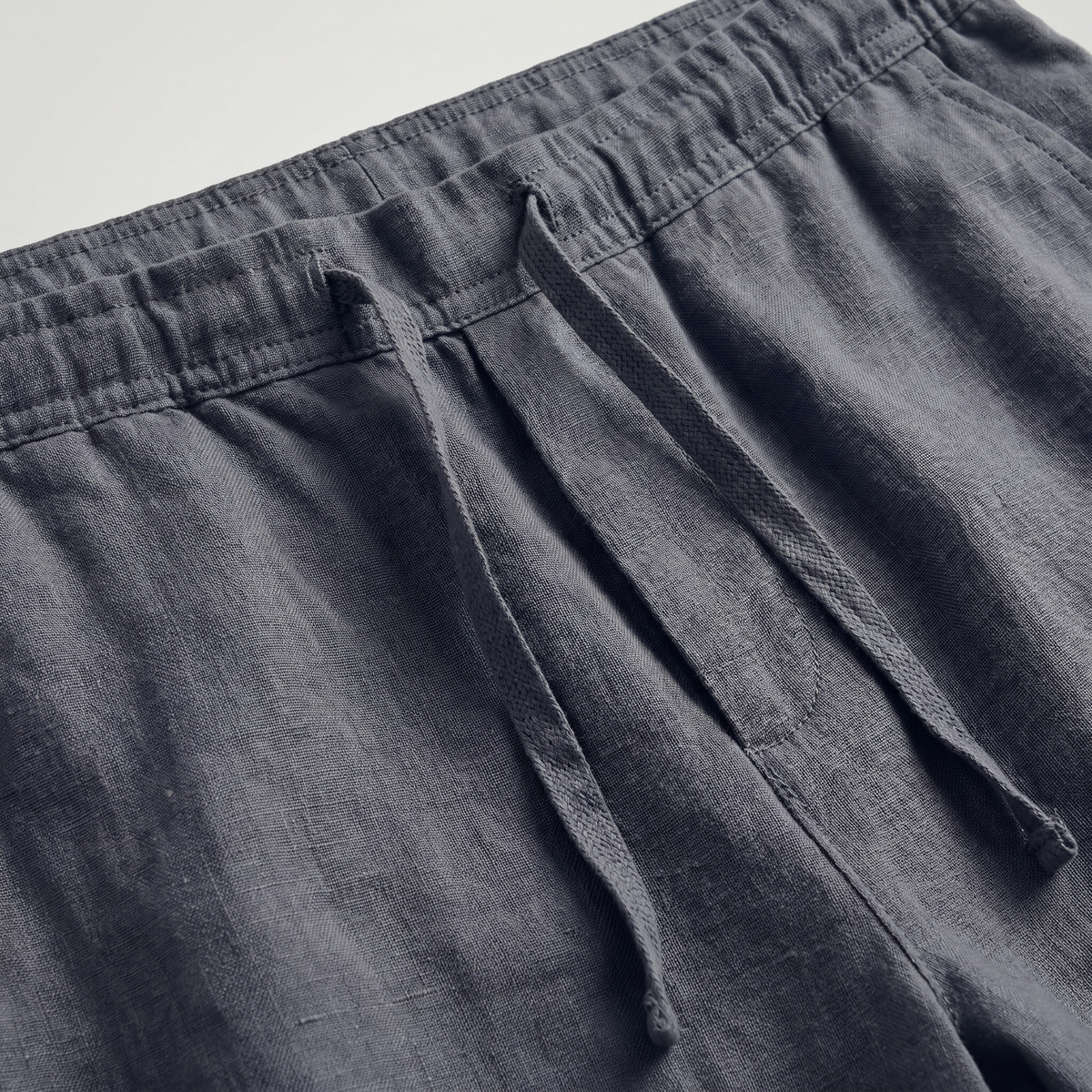 Pantalon court lin homme | bas léger vacances