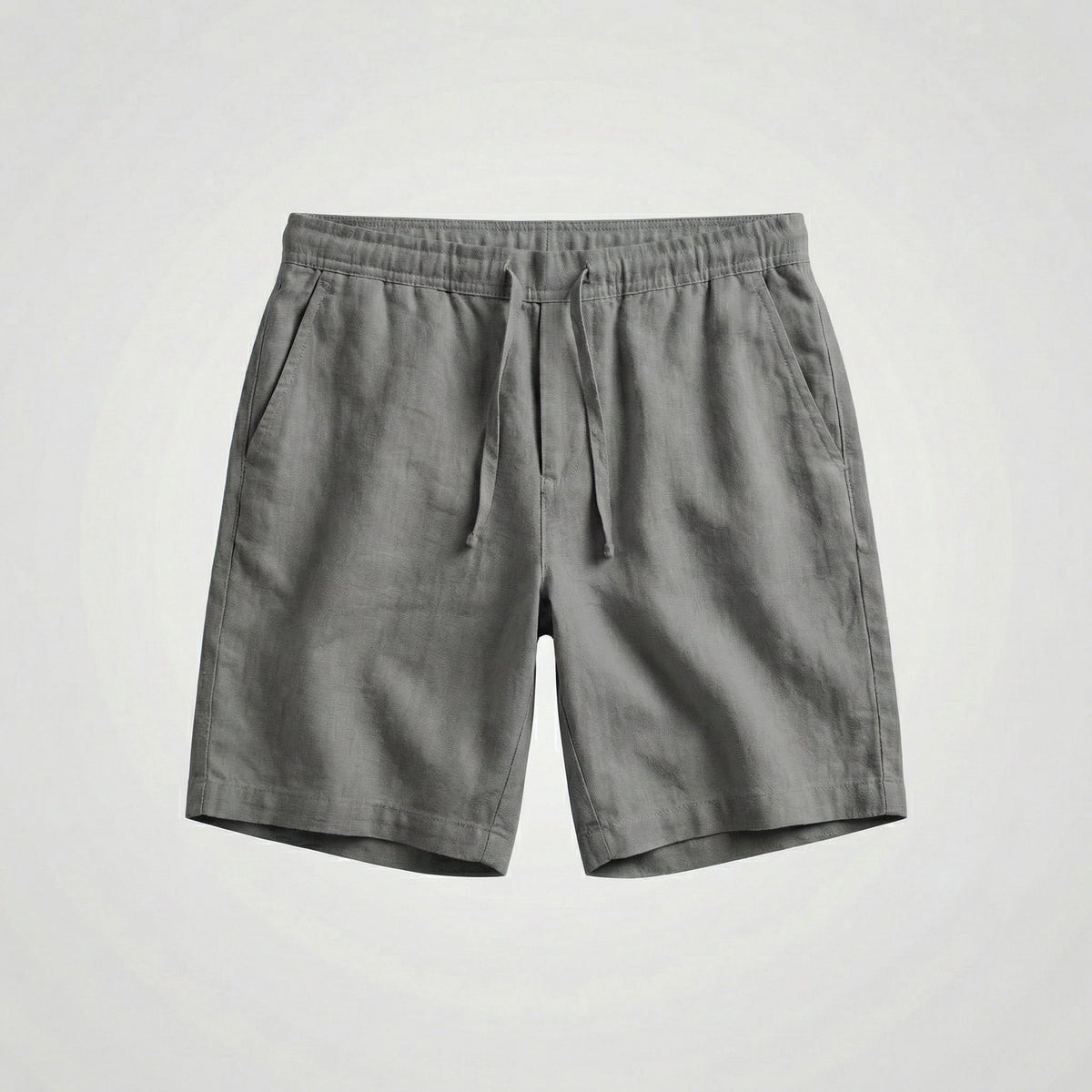 Pantalon court lin homme | bas léger vacances