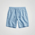 Pantalon court lin homme | bas léger vacances