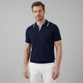 Polo sans bouton | haut maille homme casual