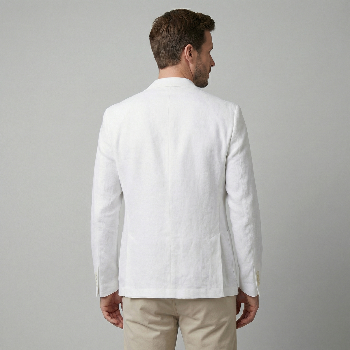 Veste lin homme | blazer élégant vacances