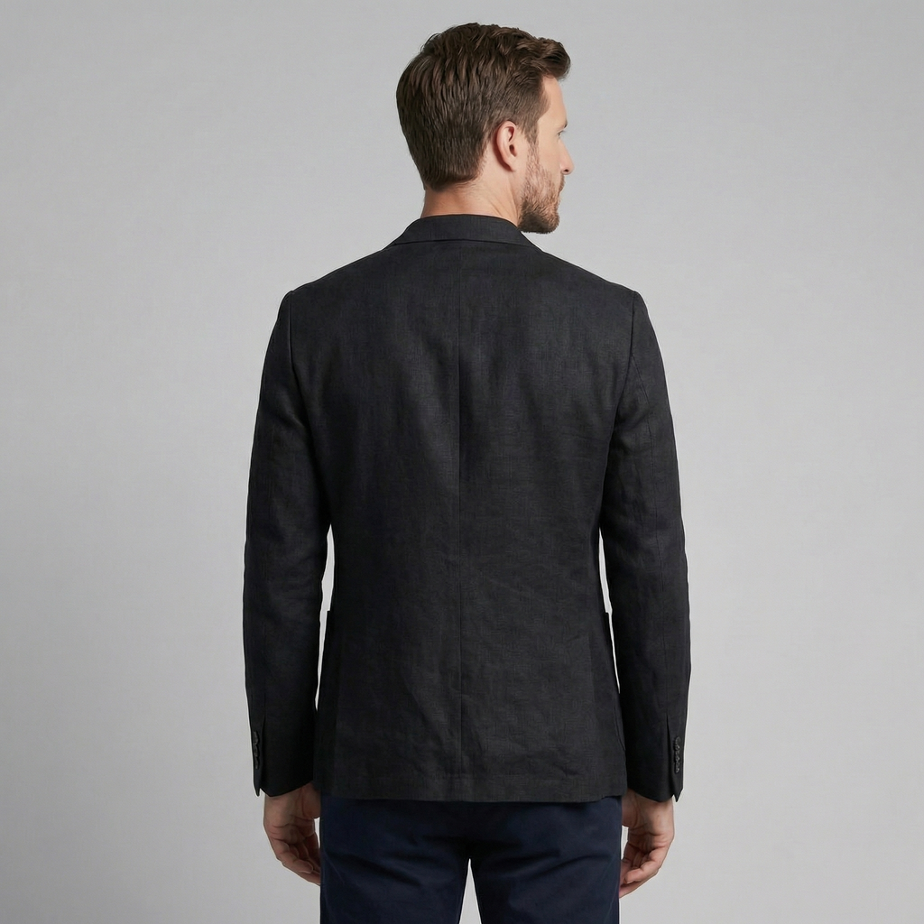 Veste lin homme | blazer élégant vacances