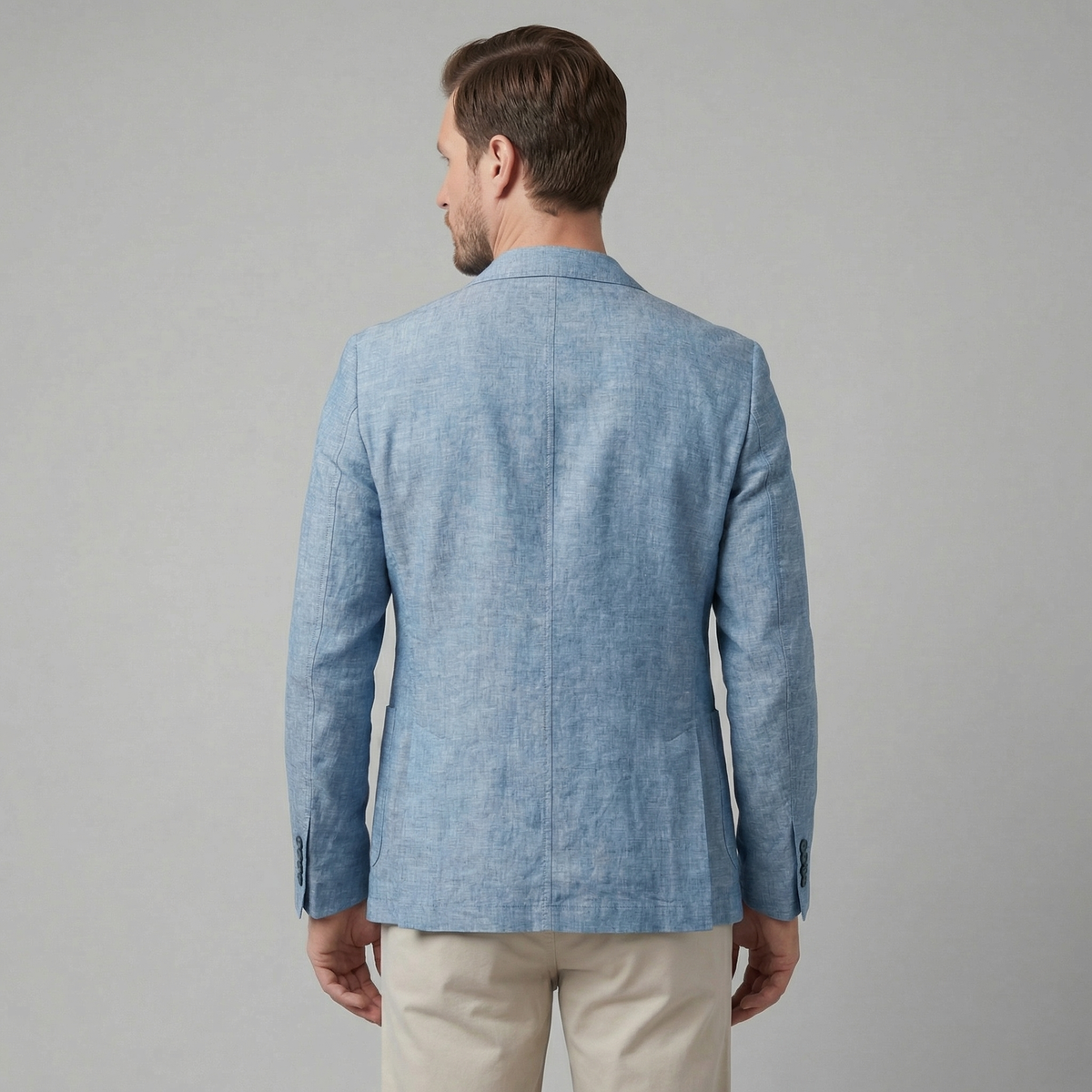 Veste lin homme | blazer élégant vacances