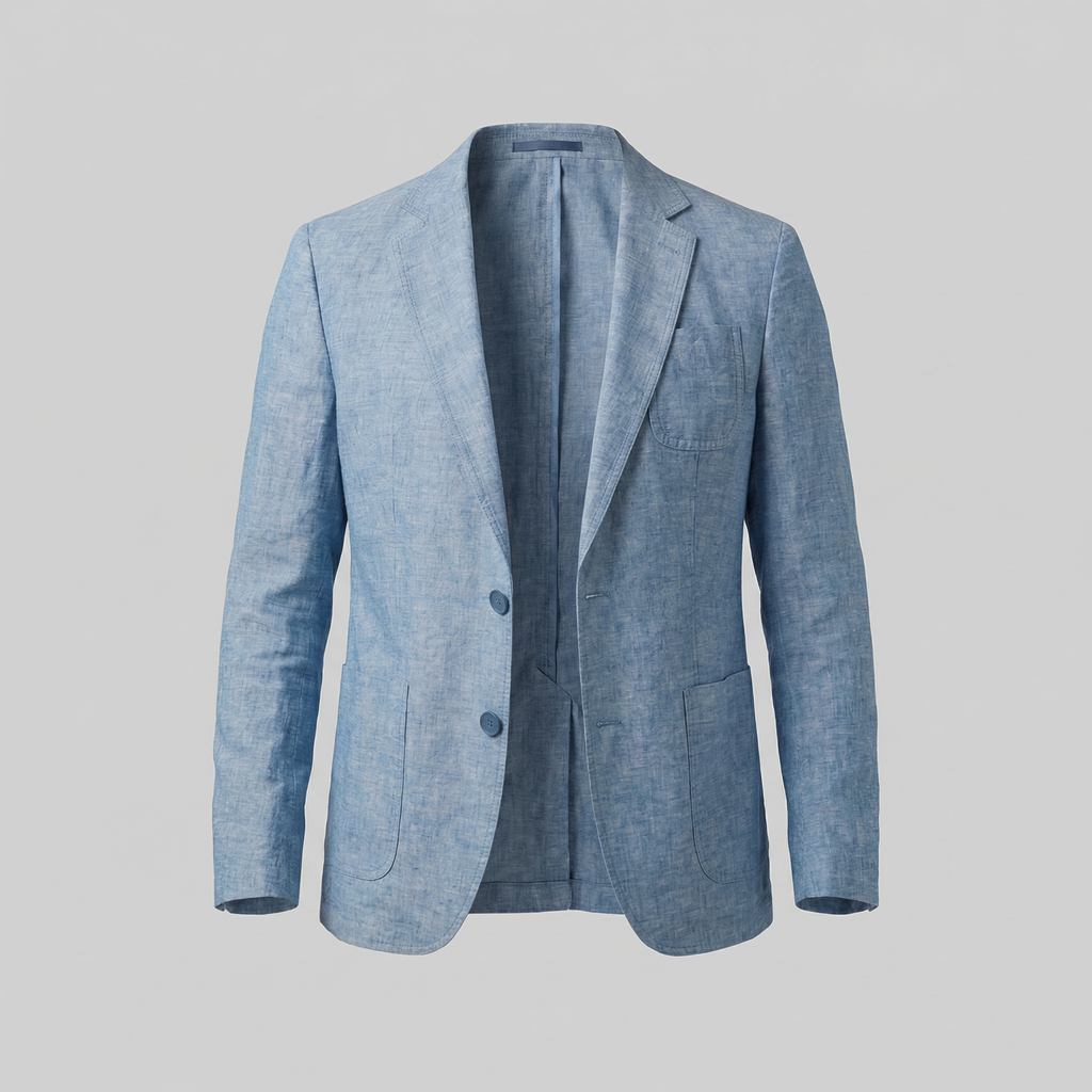 Veste lin homme | blazer élégant vacances