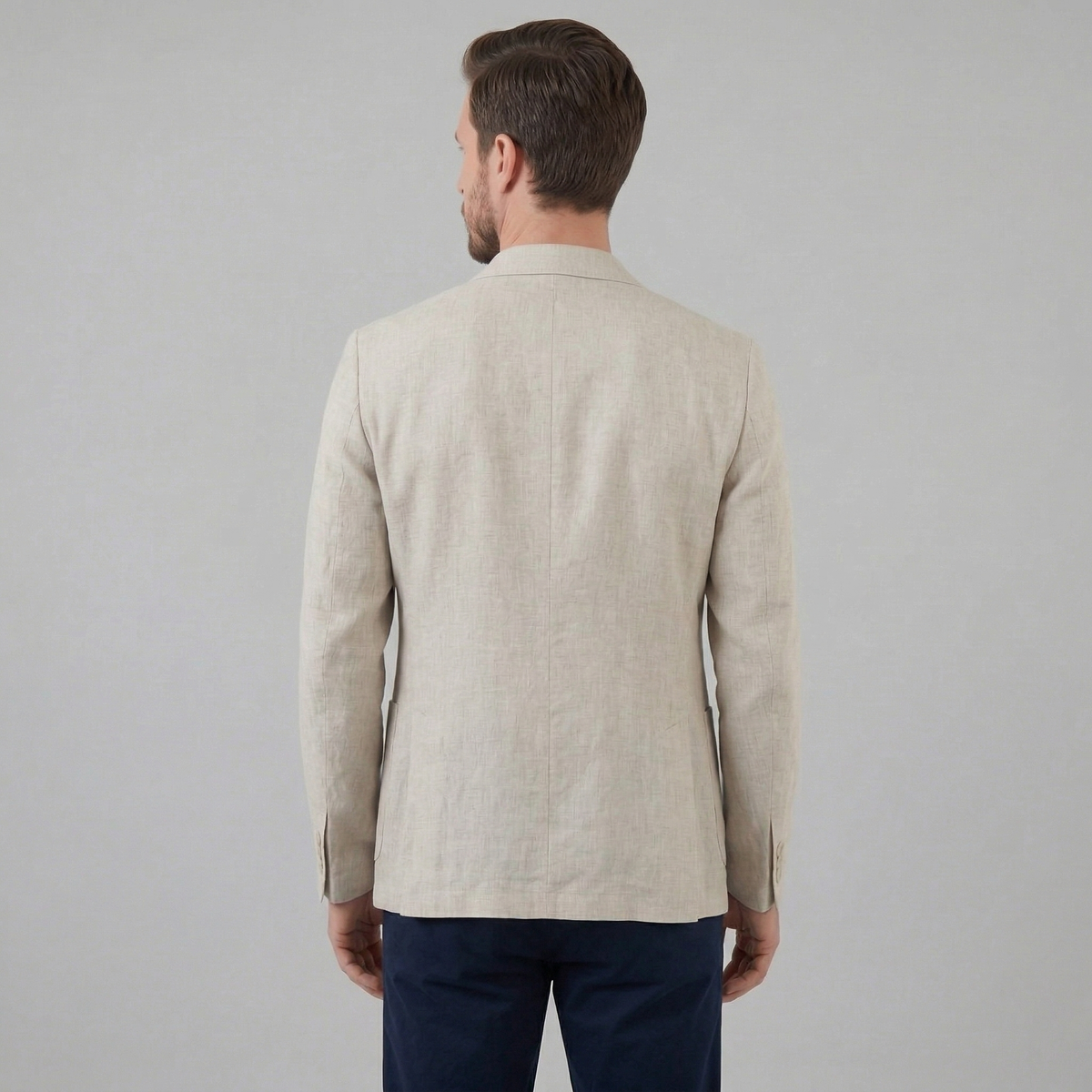 Veste lin homme | blazer élégant vacances