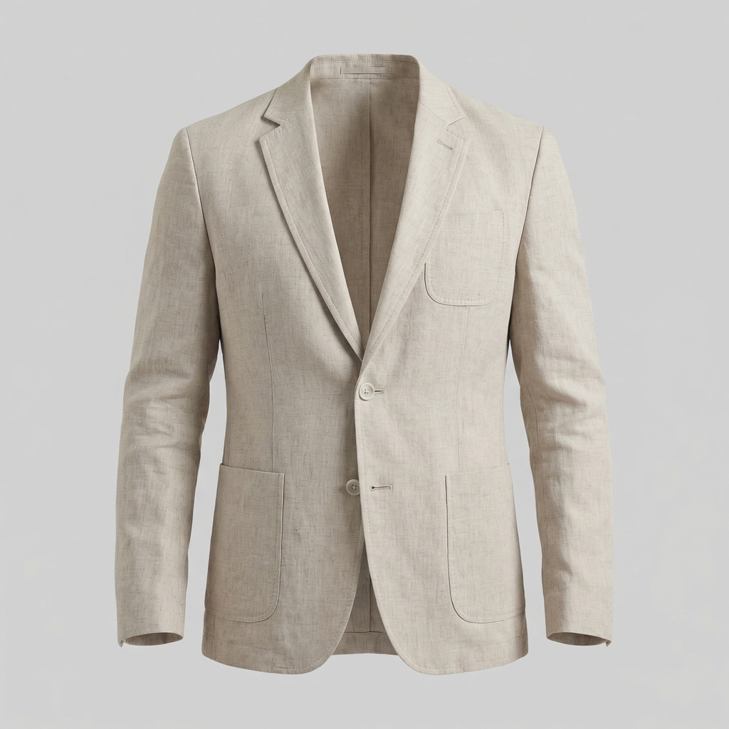 Veste lin homme | blazer élégant vacances