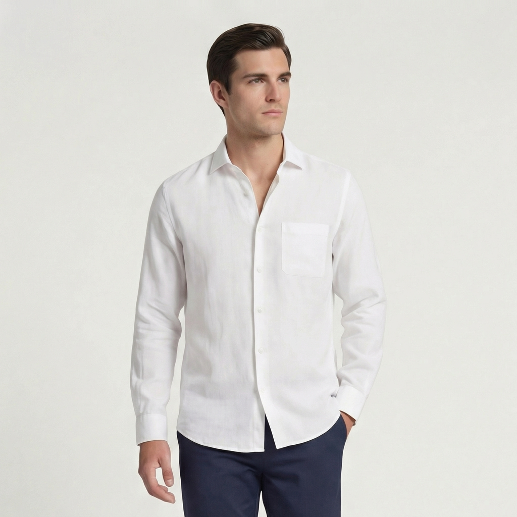 Haut lin homme | chemise été classique