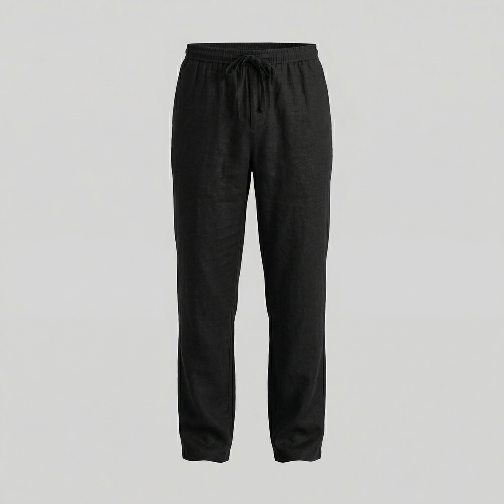 Pantalon slim lin | bas homme plage