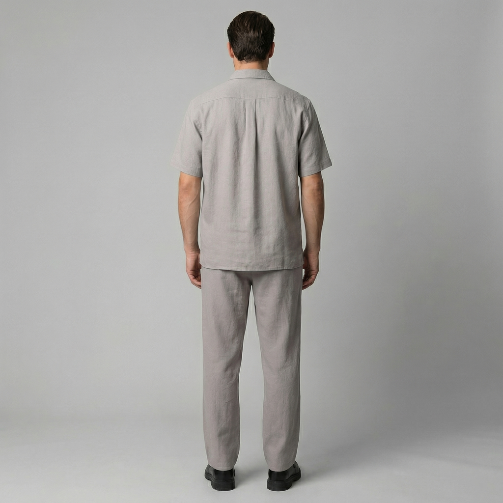 Pantalon slim lin | bas homme plage