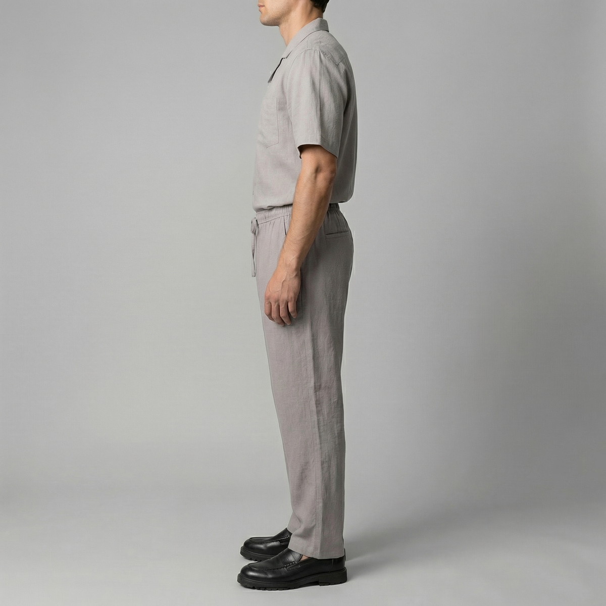 Pantalon slim lin | bas homme plage