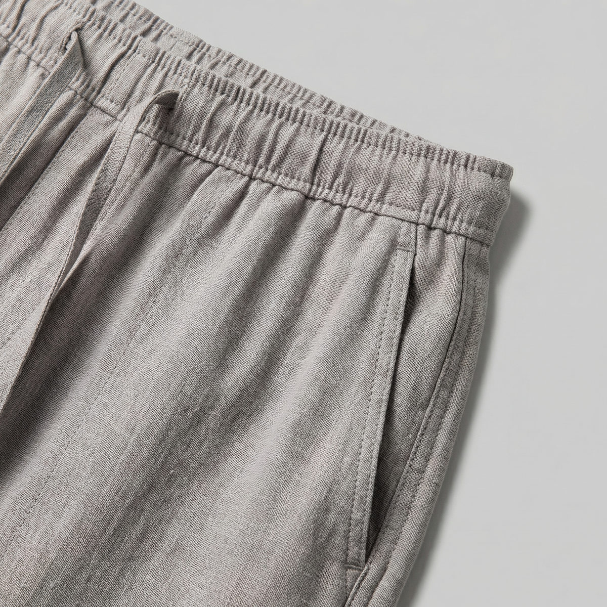 Pantalon slim lin | bas homme plage