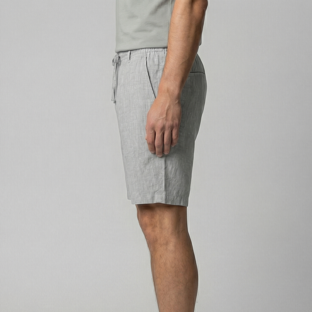 Bermudas lin homme | short plage quotidien