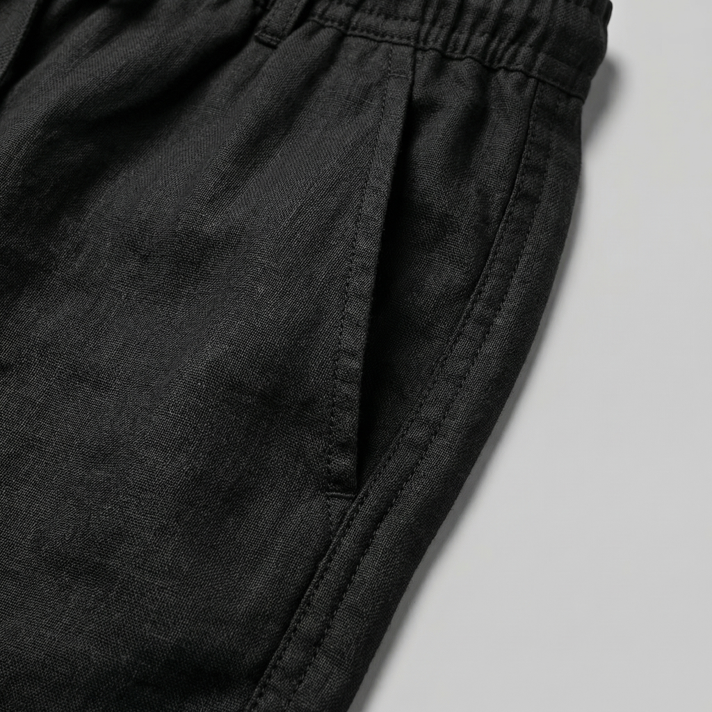 Bermudas lin homme | short plage quotidien