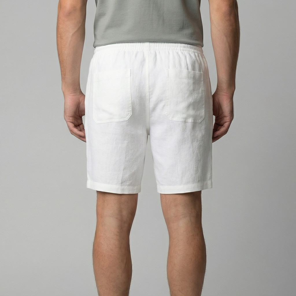 Bermudas lin homme | short plage quotidien