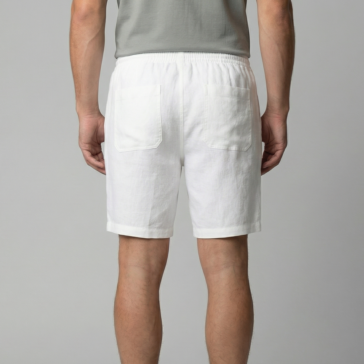 Bermudas lin homme | short plage quotidien