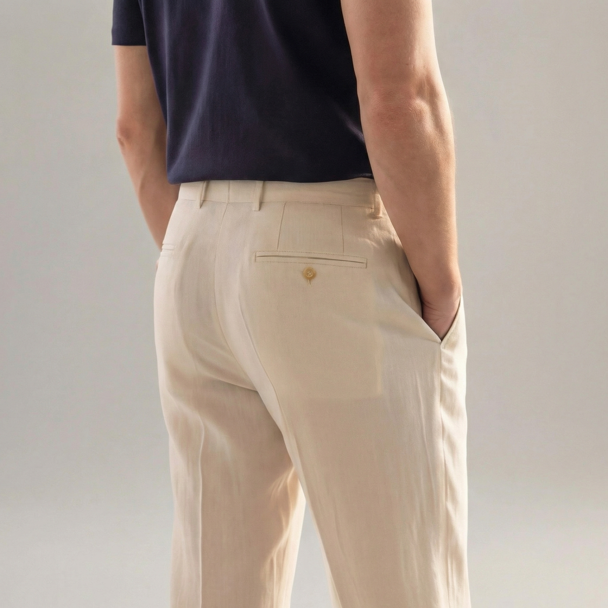 Bas en lin homme | pantalon léger quotidien