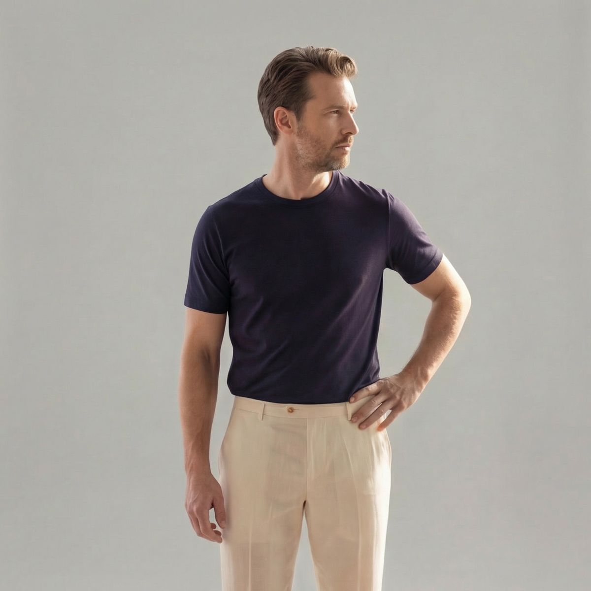 Bas en lin homme | pantalon léger quotidien