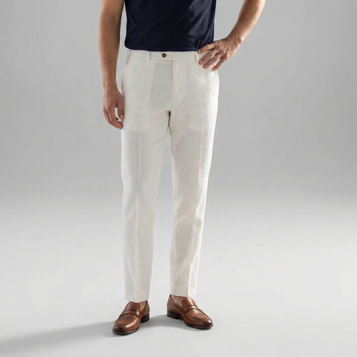 Bas en lin homme | pantalon léger quotidien
