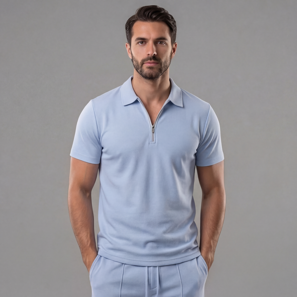 Polo short homme | ensemble maille été