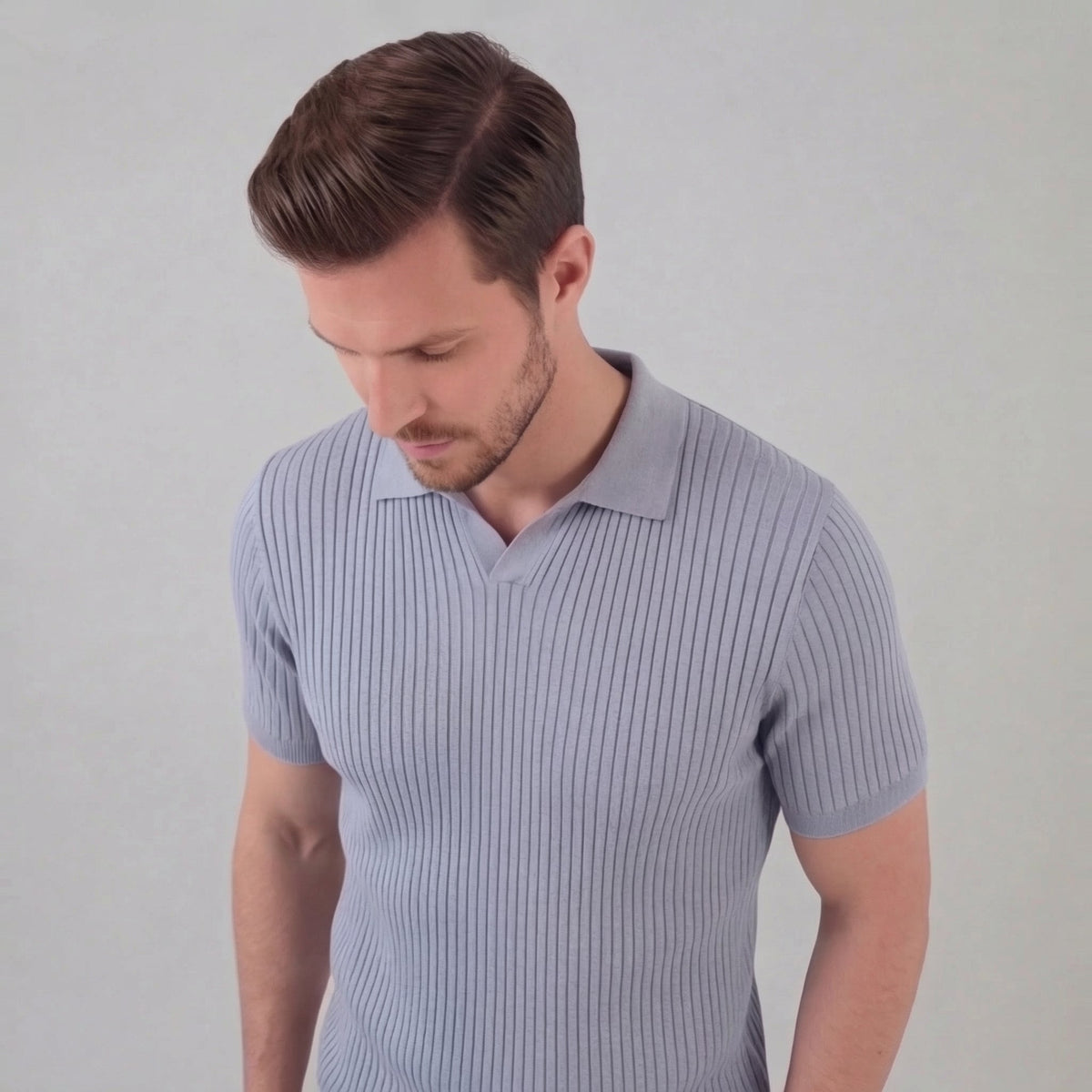 Haut polo homme | maille coton moderne
