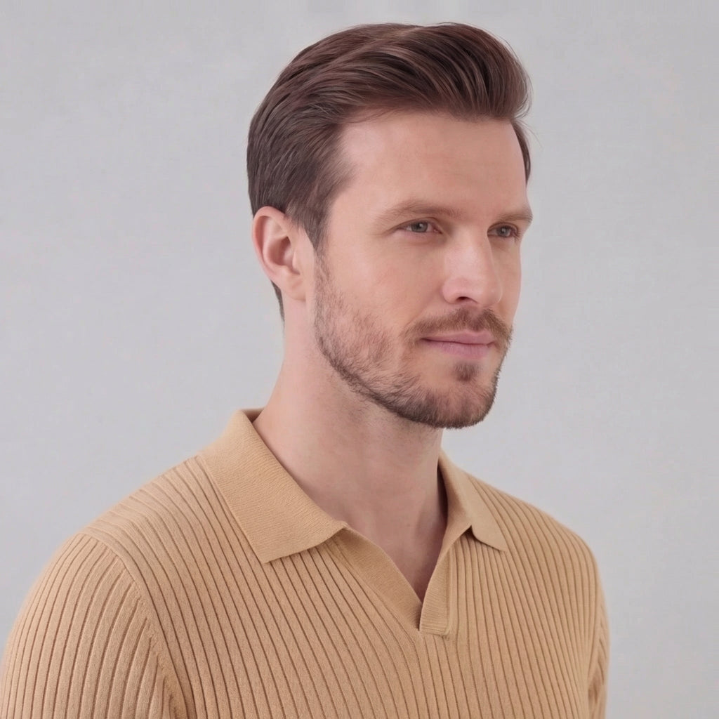 Haut polo homme | maille coton moderne