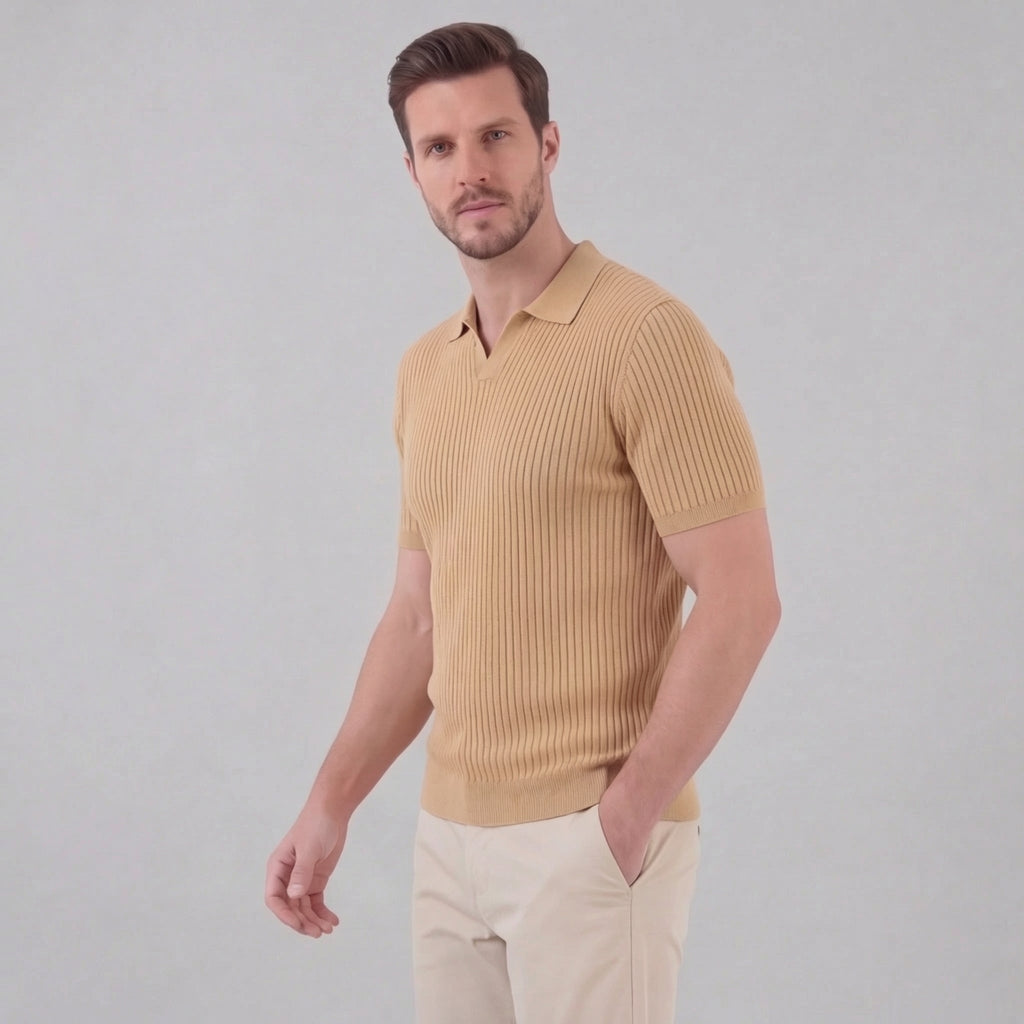 Haut polo homme | maille coton moderne