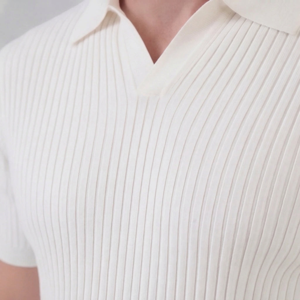 Haut polo homme | maille coton moderne