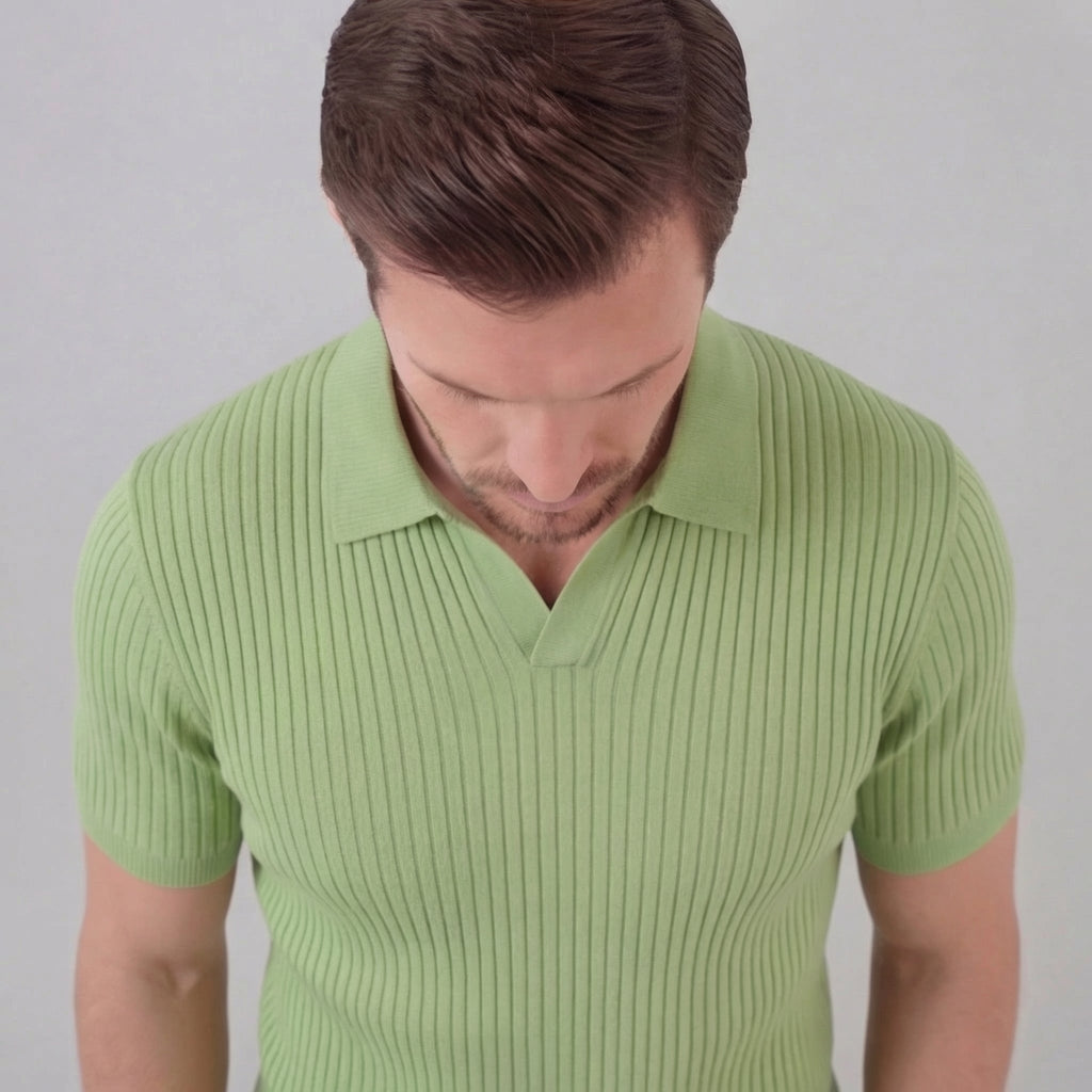 Haut polo homme | maille coton moderne