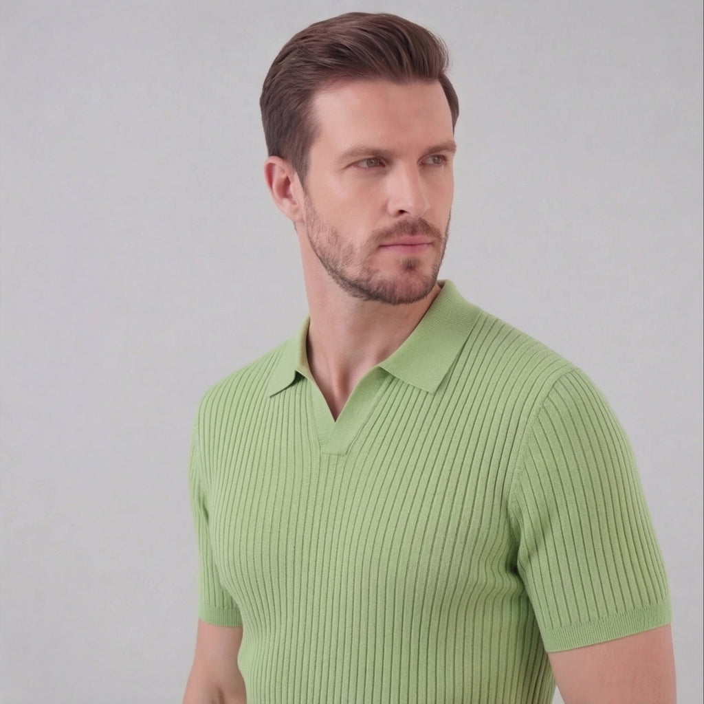 Haut polo homme | maille coton moderne