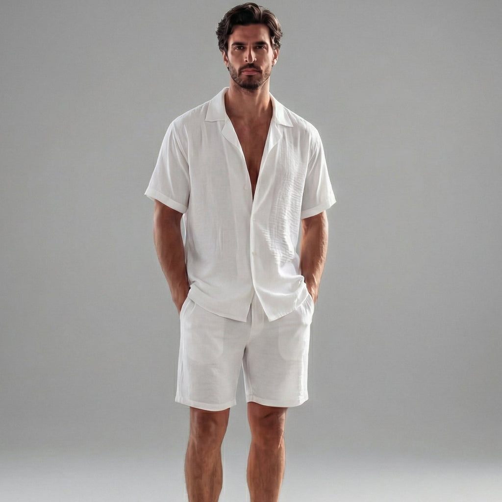 Set été homme | deux pièces en lin