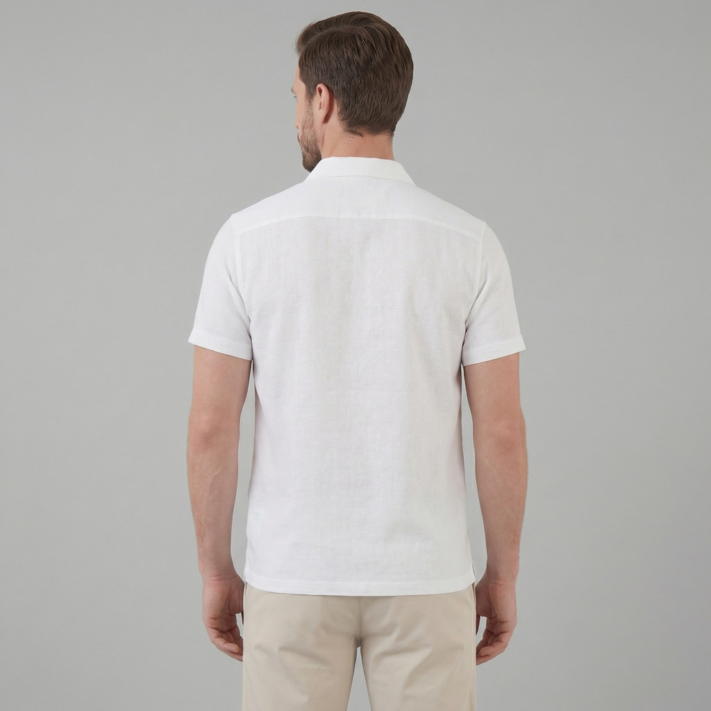 Haut polo été | vêtement maille fluide