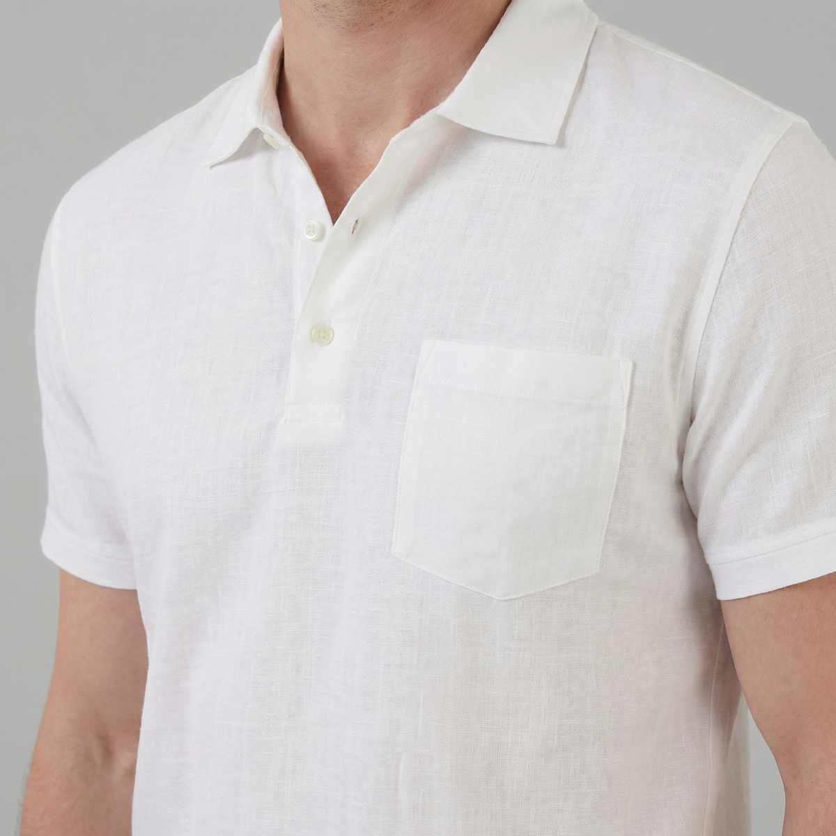 Haut polo été | vêtement maille fluide