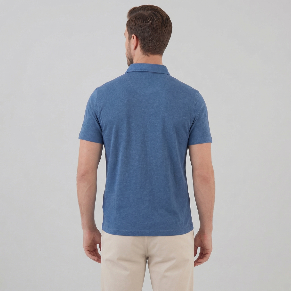 Haut polo été | vêtement maille fluide