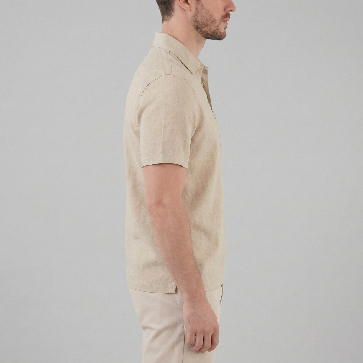 Haut polo été | vêtement maille fluide