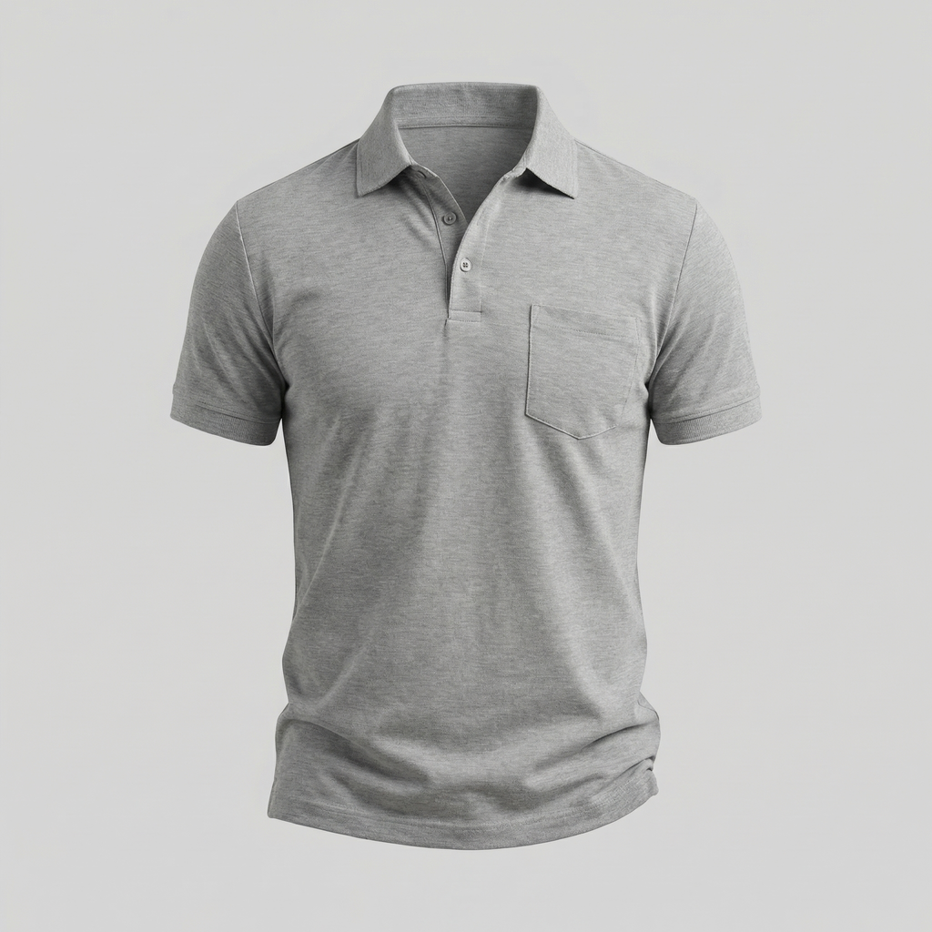 Haut polo été | vêtement maille fluide