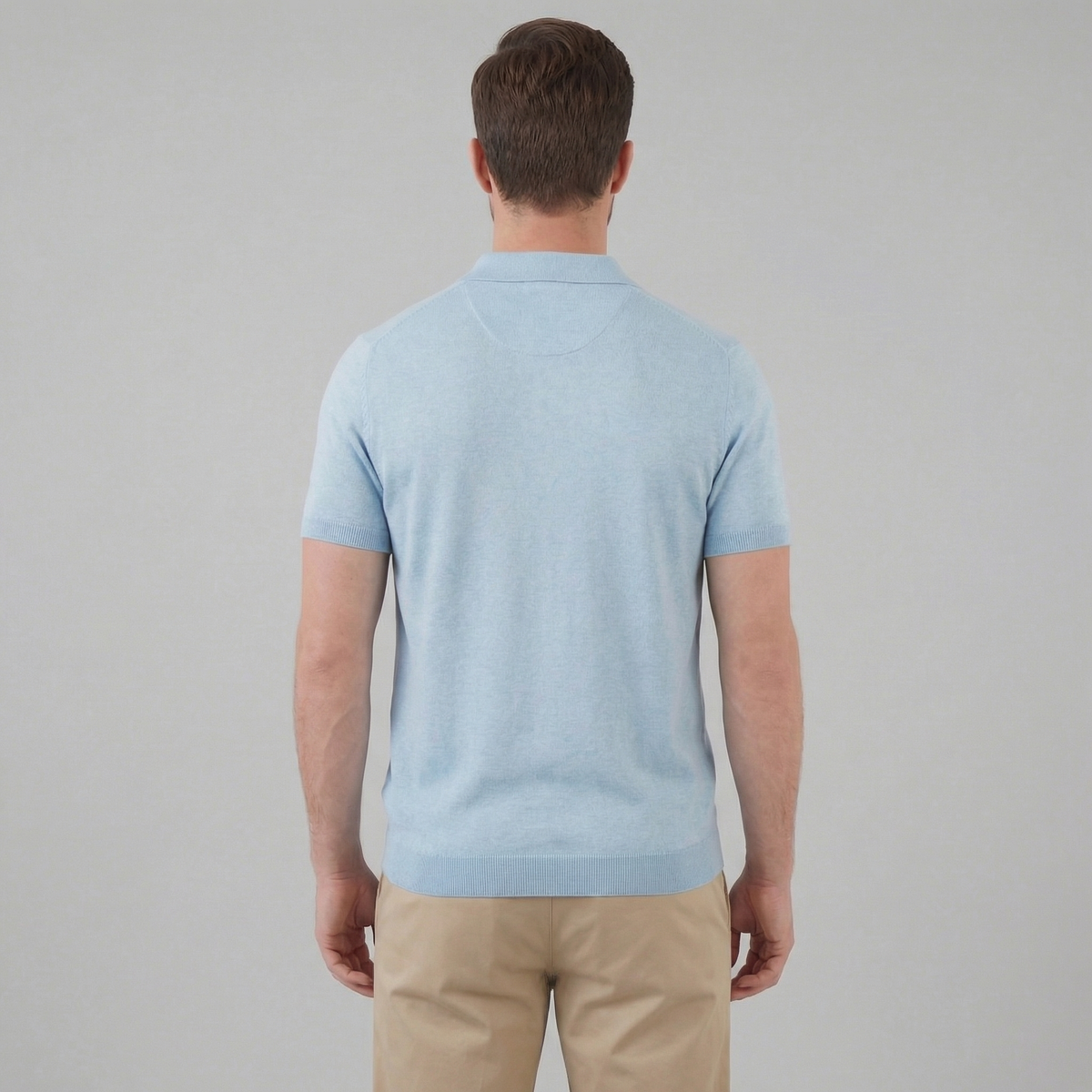 Haut polo été | vêtement maille fluide