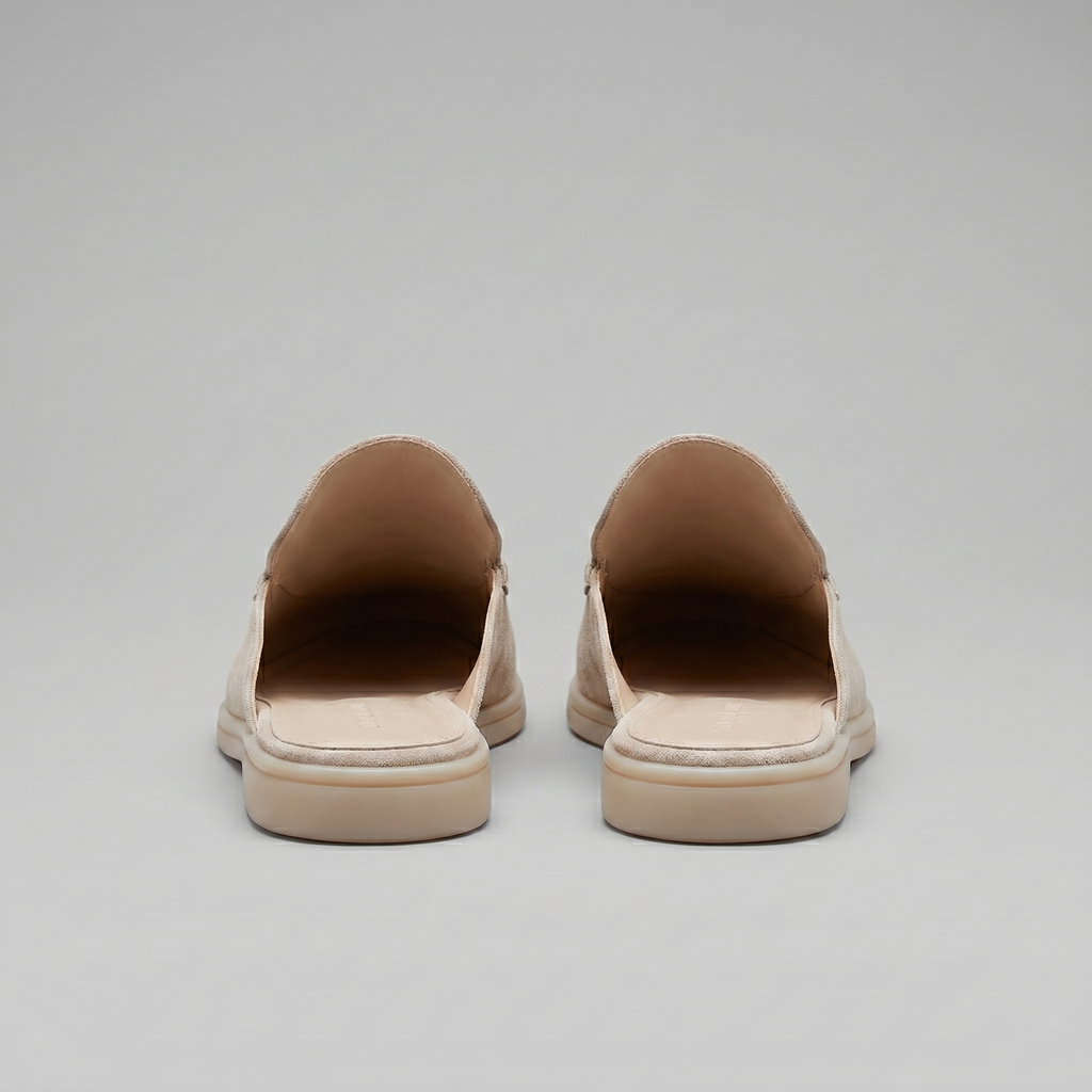 Chaussures mules homme | daim destalonné quotidien