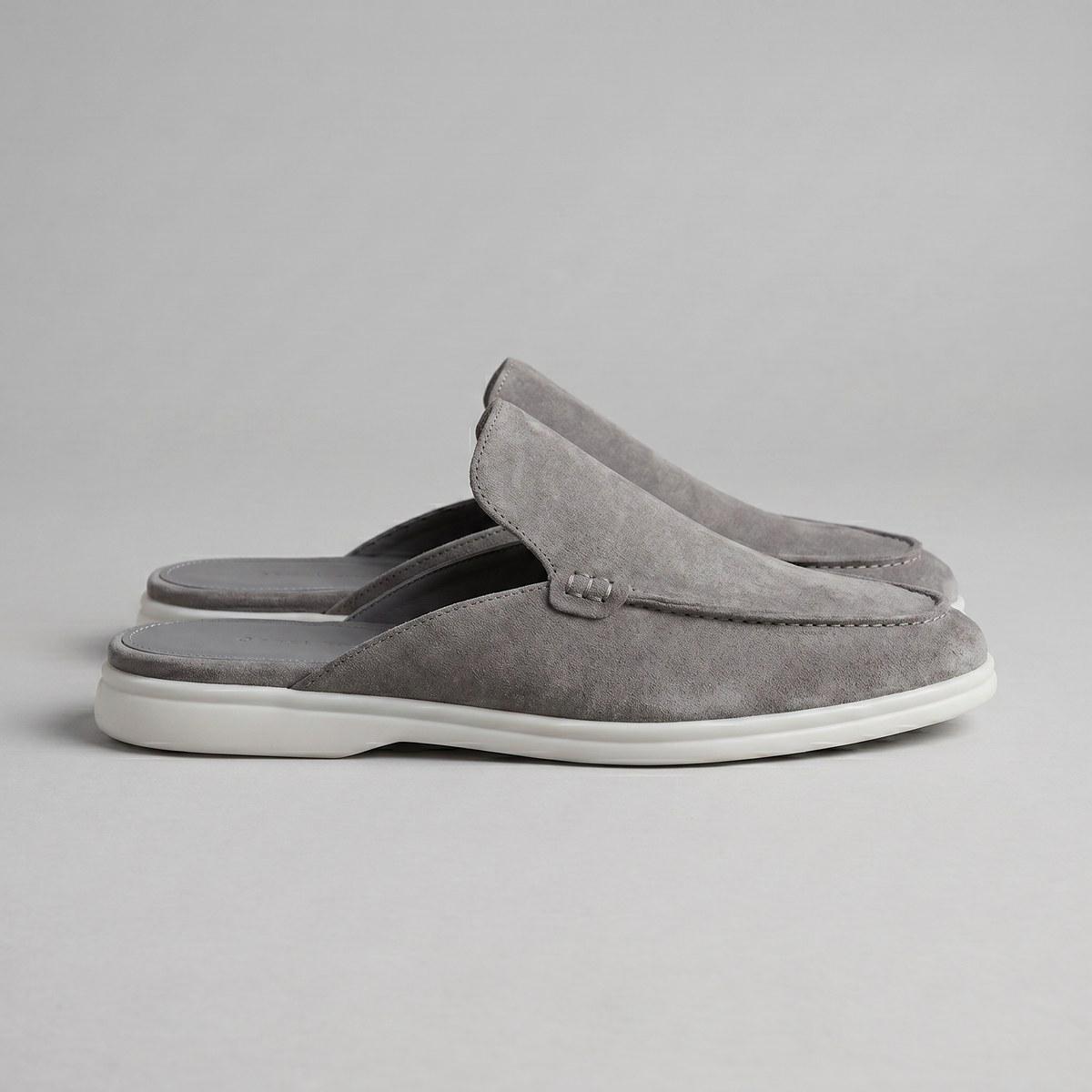 Chaussures mules homme | daim destalonné quotidien