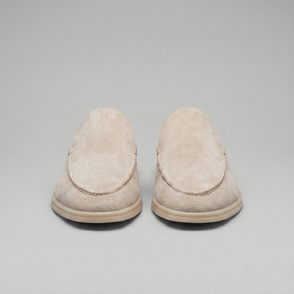 Chaussures mules homme | daim destalonné quotidien