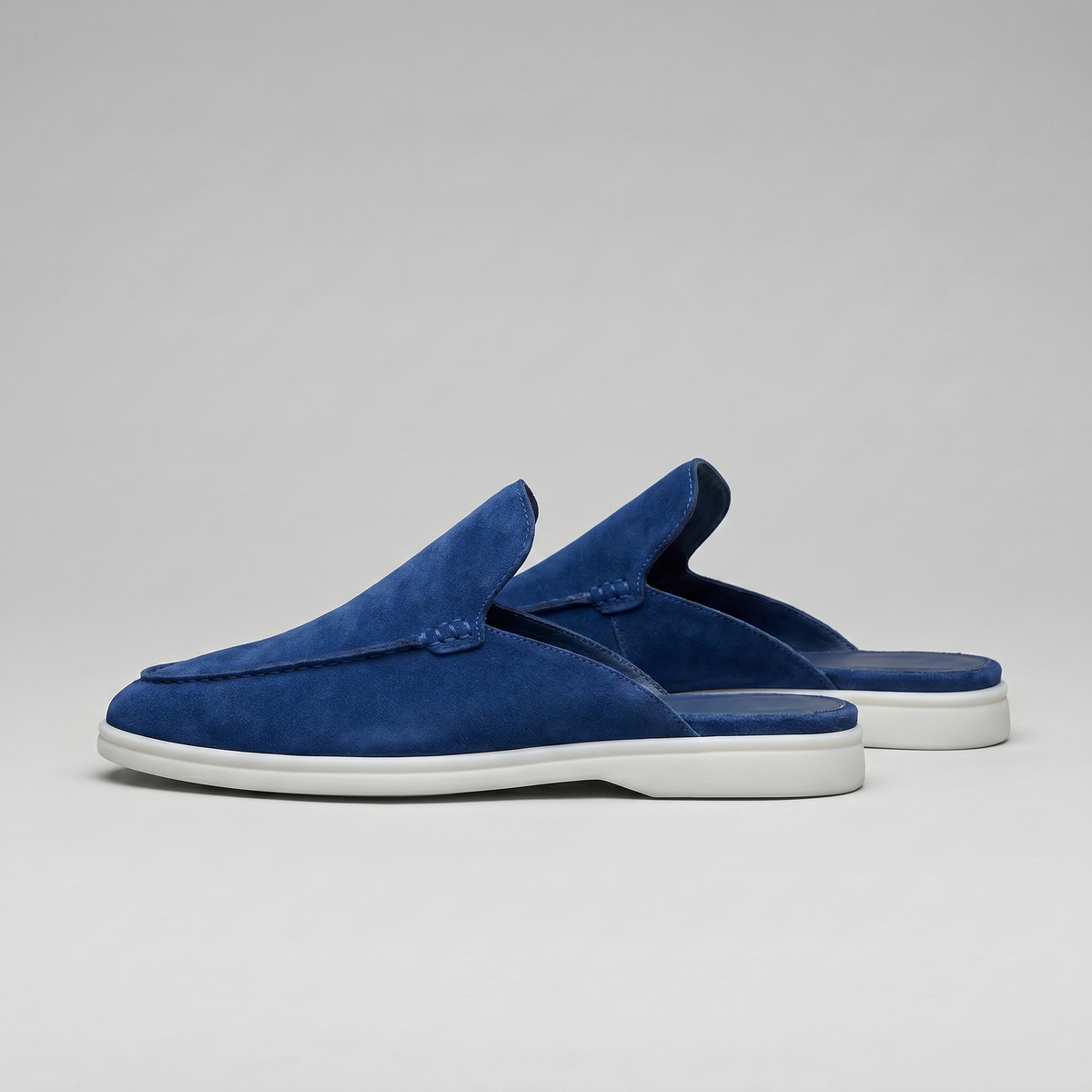 Chaussures mules homme | daim destalonné quotidien
