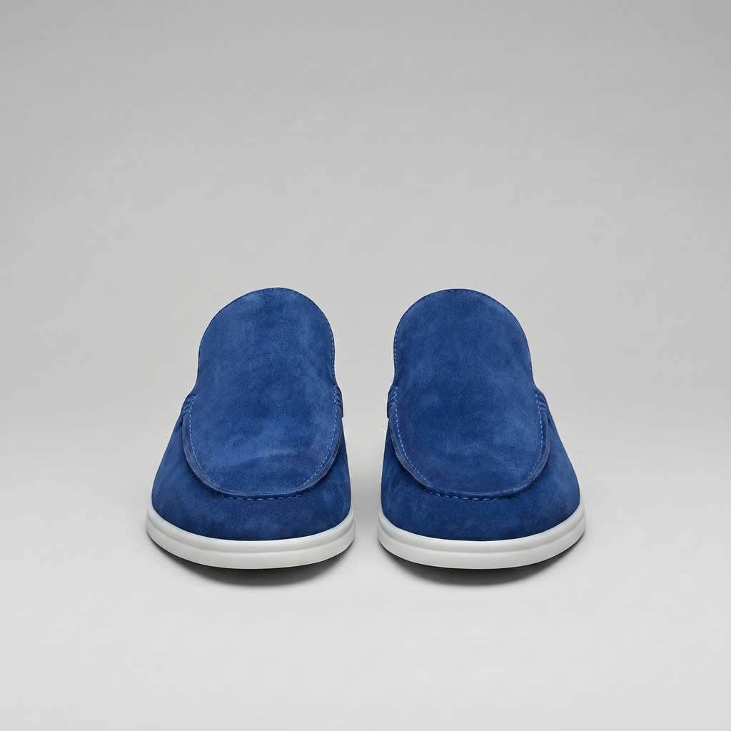Chaussures mules homme | daim destalonné quotidien