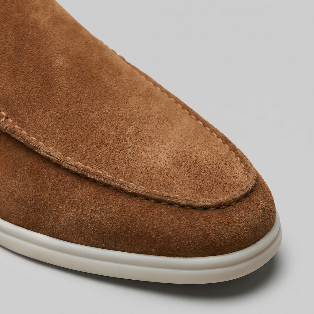 Chaussures mules homme | daim destalonné quotidien