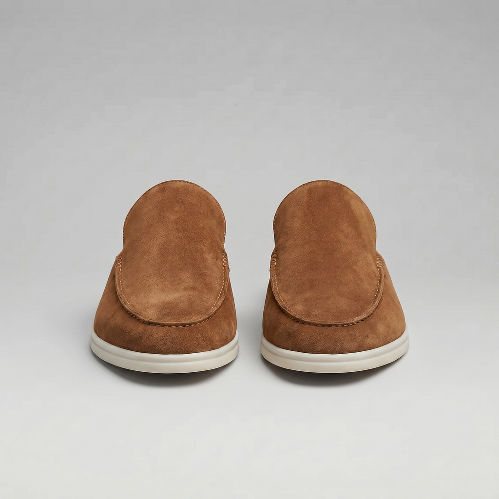 Chaussures mules homme | daim destalonné quotidien