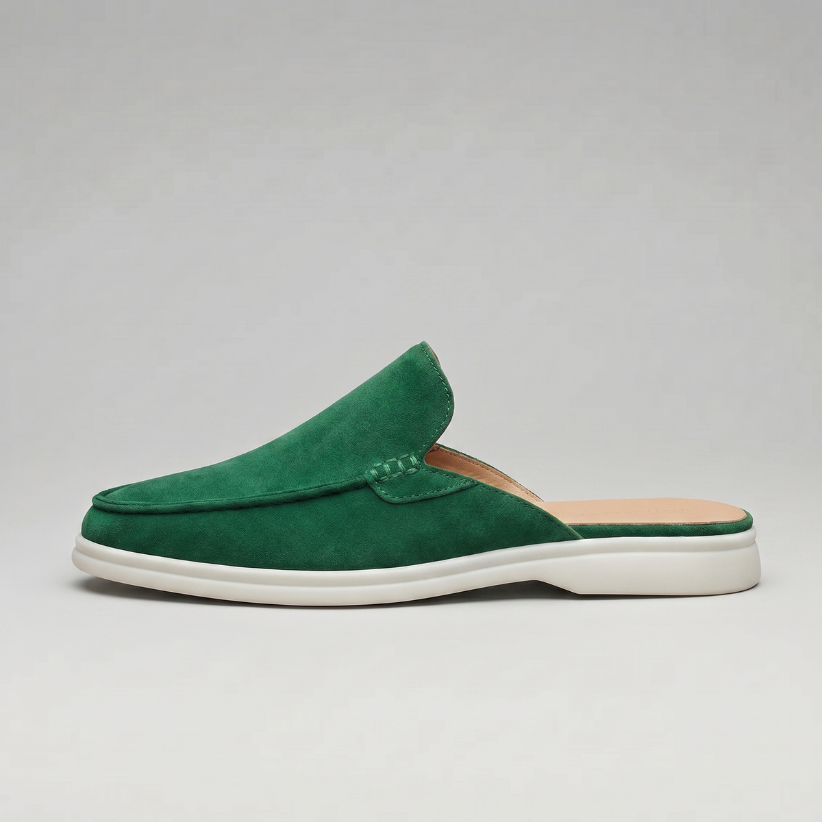 Chaussures mules homme | daim destalonné quotidien