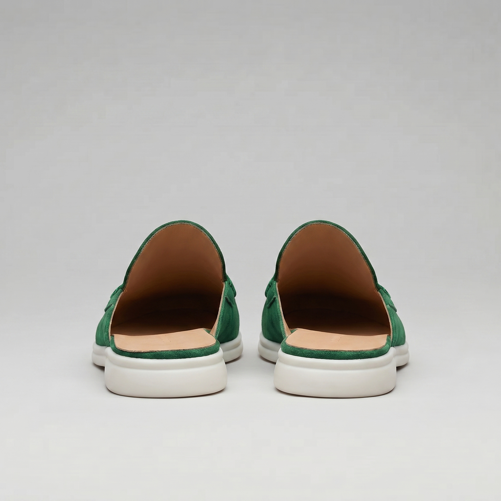 Chaussures mules homme | daim destalonné quotidien