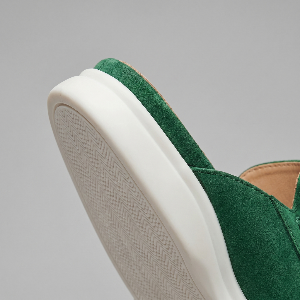 Chaussures mules homme | daim destalonné quotidien