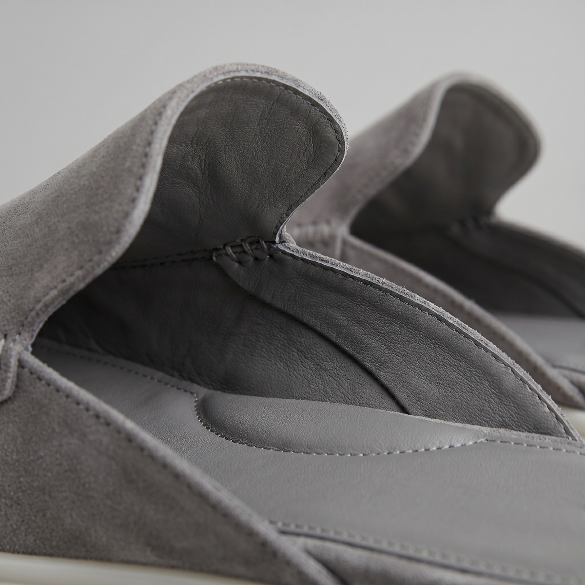 Chaussures mules homme | daim destalonné quotidien