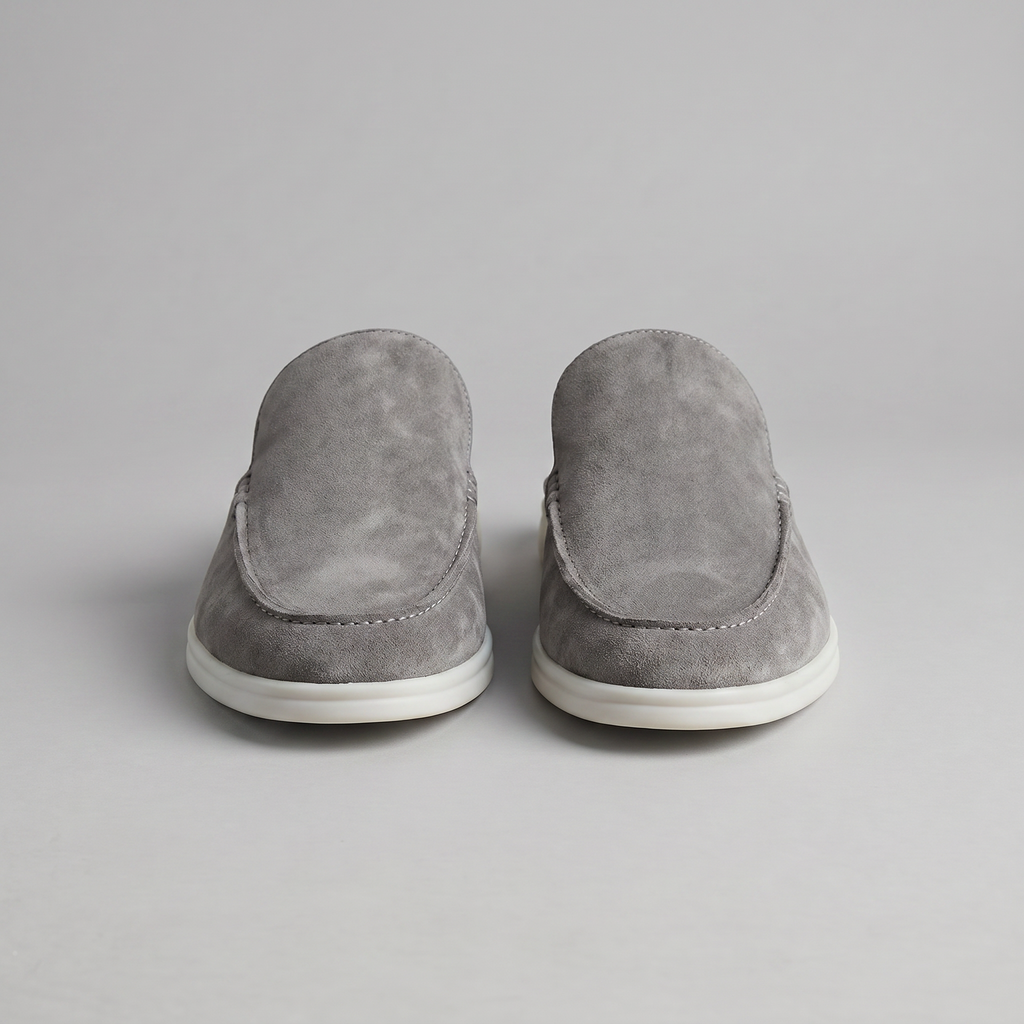 Chaussures mules homme | daim destalonné quotidien