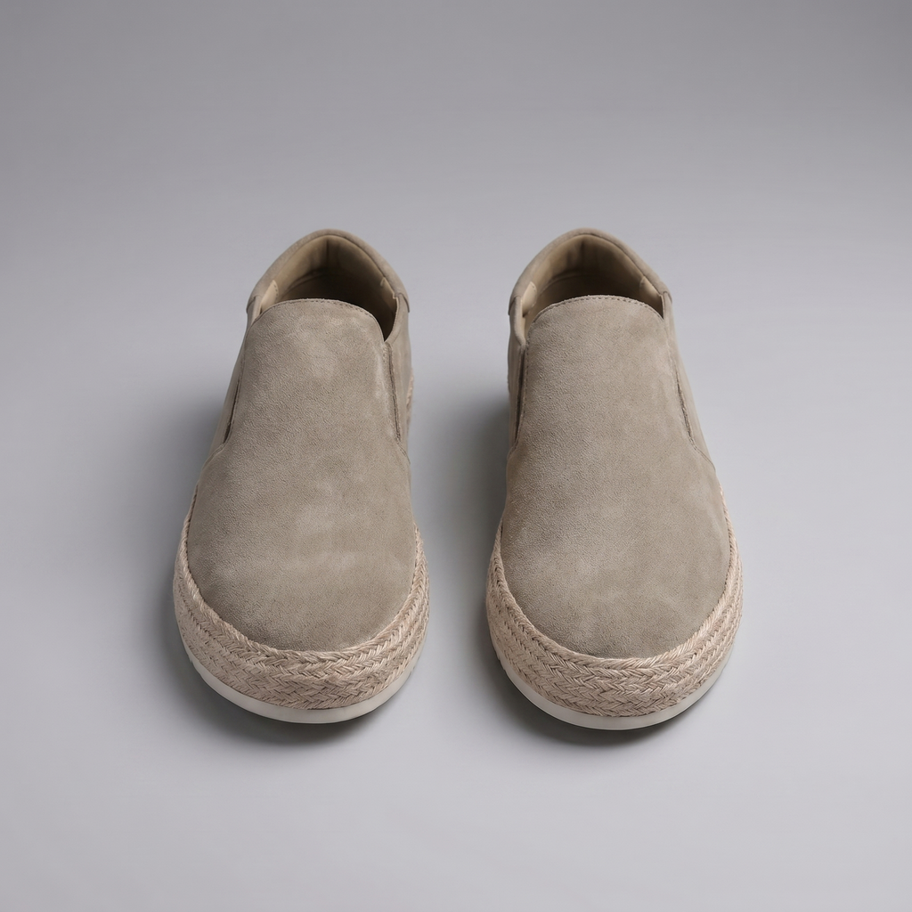 Chaussures daim homme | mocassin plage urbain