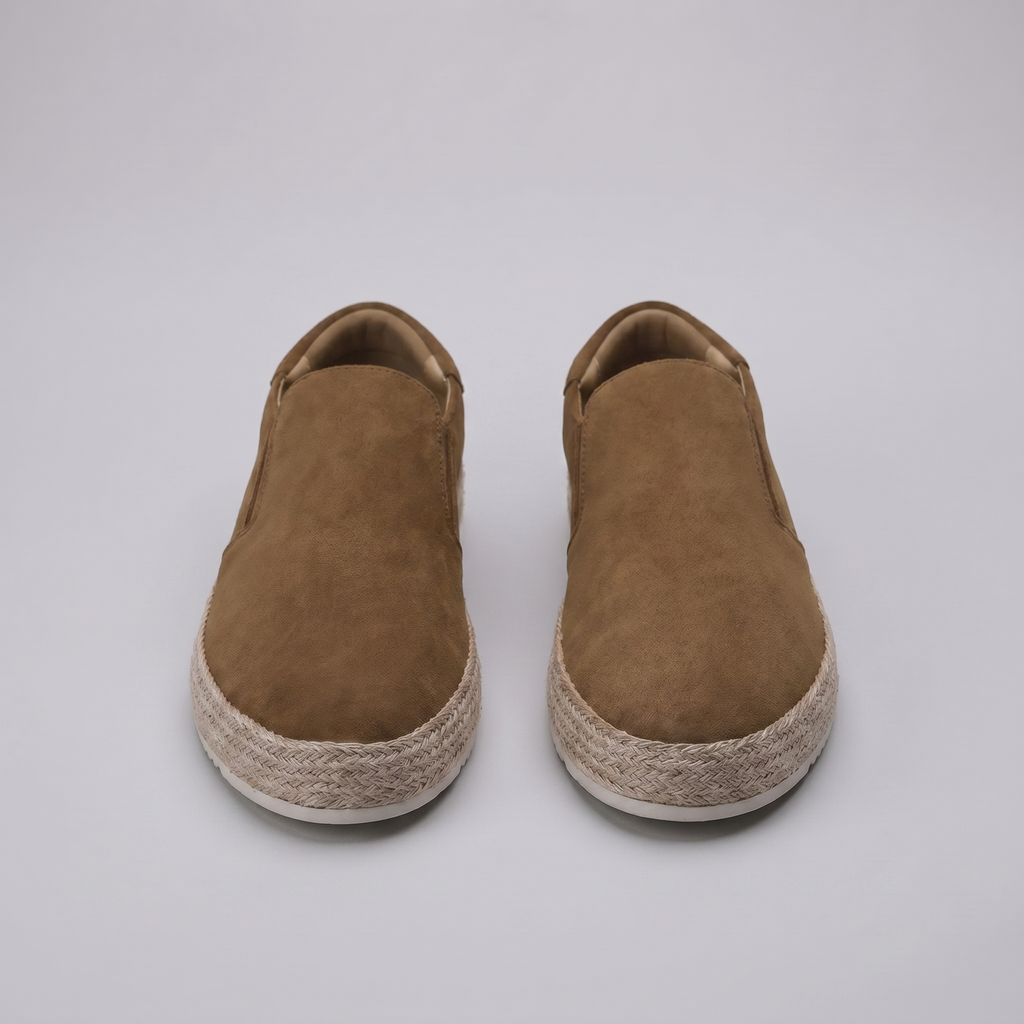Chaussures daim homme | mocassin plage urbain